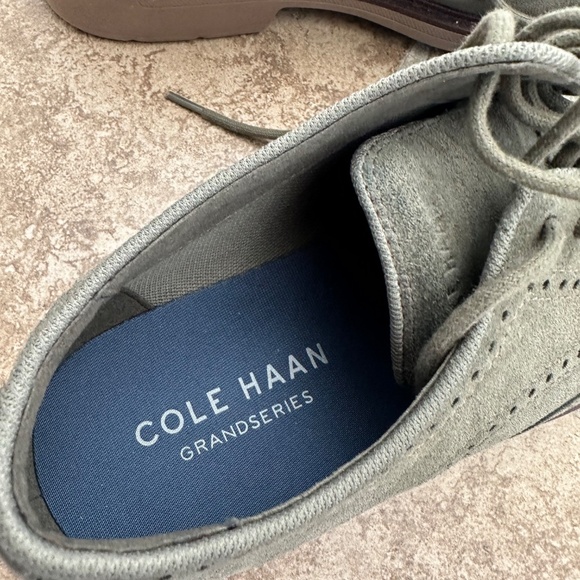 Mens Cole Haan suede casual dress shoes 9M main image 4